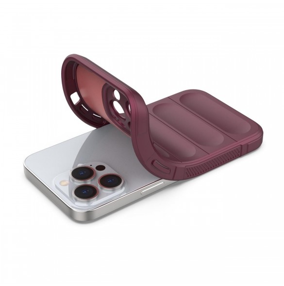 Magic Shield Fodral för iPhone 13 Pro Max flexibelt pansarfärgat skal
