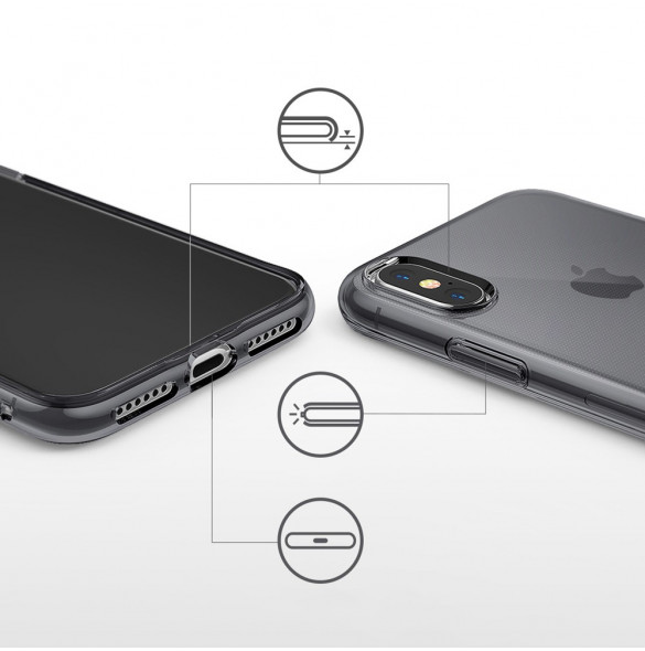 Din iPhone XS / X kommer att skyddas av detta stora omslag.
