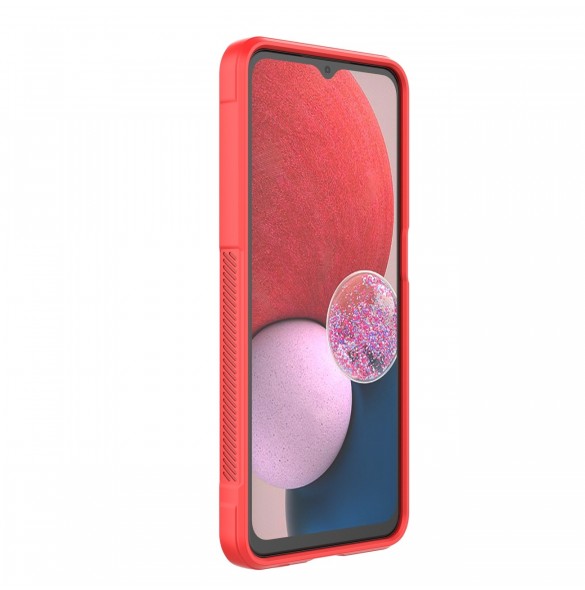 Magic Shield Fodral till Samsung Galaxy A13 5G flexibelt pansarskal svart