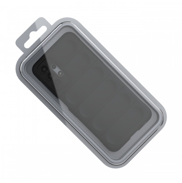 Magic Shield Case-fodral för Samsung Galaxy A13 5G flexibelt pansarskal rött