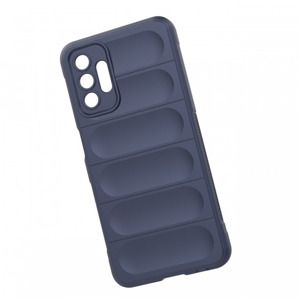 Magic Shield Case-fodral för Samsung Galaxy A13 5G flexibelt pansarskal rött