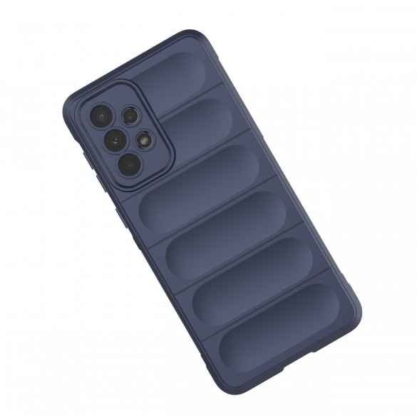 Magic Shield Fodral till Samsung Galaxy A33 5G flexibelt pansarskal svart