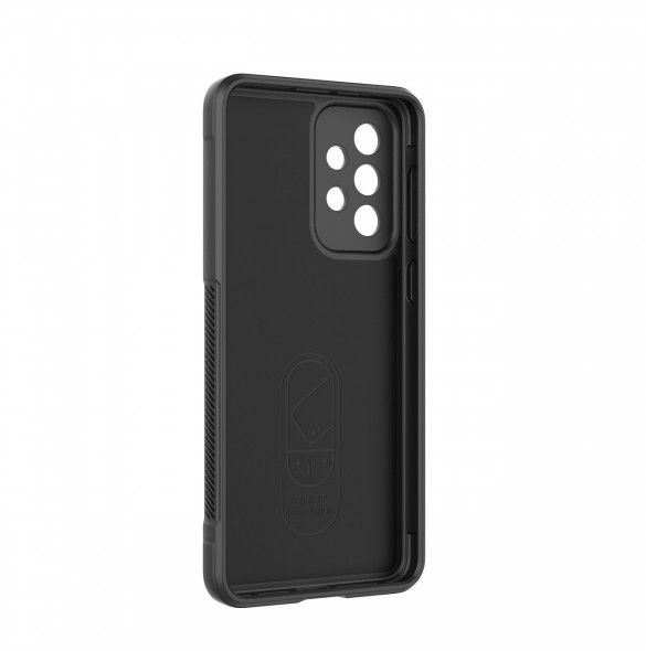 Magic Shield Fodral till Samsung Galaxy A33 5G flexibelt pansarskal rött