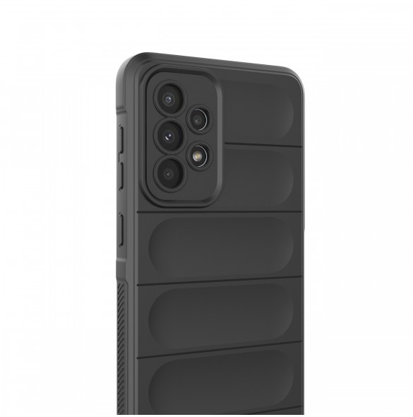 Magic Shield Fodral till Samsung Galaxy A33 5G flexibelt pansarskal rött