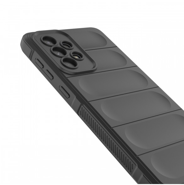 Magic Shield Fodral till Samsung Galaxy A33 5G flexibelt pansarskal rött