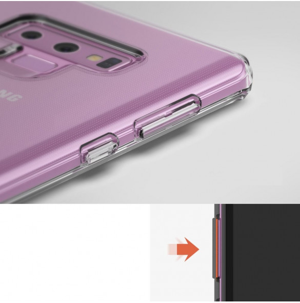 Genomskinligt och väldigt snyggt skydd till Samsung Galaxy Note 9 N960.