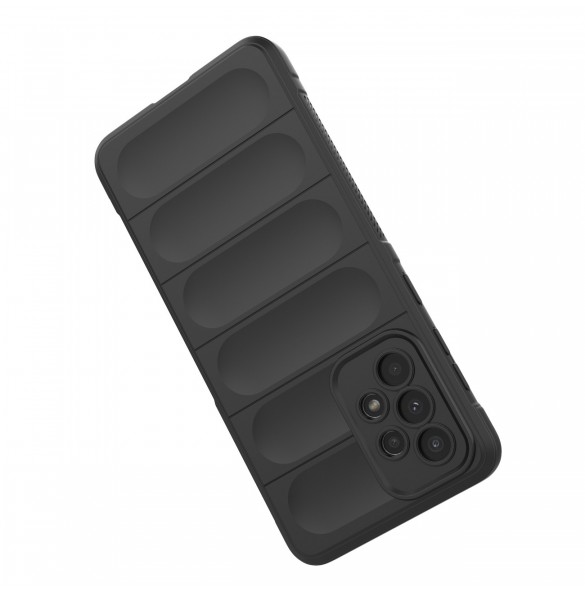 Magic Shield Fodral till Samsung Galaxy A33 5G flexibelt pansarskal mörkblått