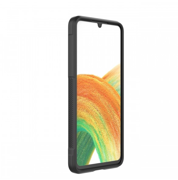 Magic Shield Fodral till Samsung Galaxy A33 5G flexibelt pansarskal mörkblått