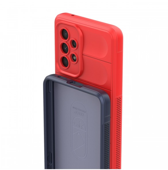 Magic Shield Fodral till Samsung Galaxy A53 5G flexibelt pansarskal svart
