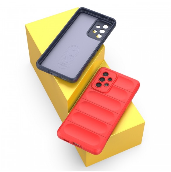 Magic Shield Fodral till Samsung Galaxy A53 5G flexibelt pansarskal svart