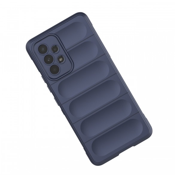 Magic Shield Fodral till Samsung Galaxy A53 5G flexibelt pansarskal svart