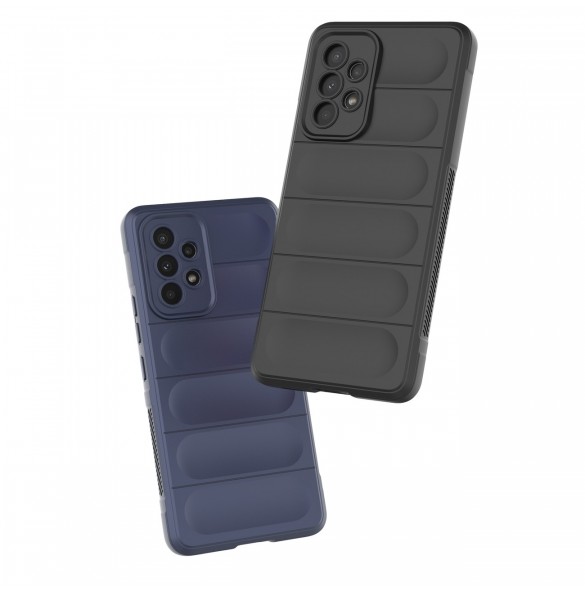 Magic Shield Fodral till Samsung Galaxy A53 5G flexibelt pansarskal svart