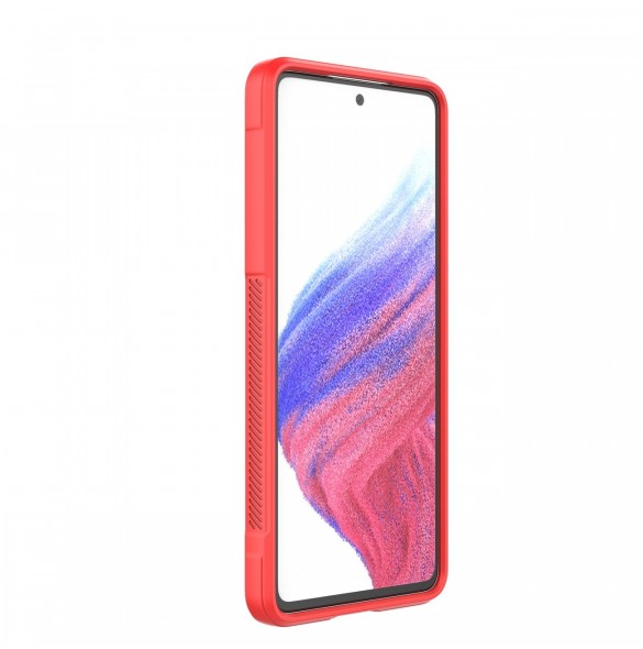 Magic Shield Fodral till Samsung Galaxy A53 5G flexibelt pansarskal svart