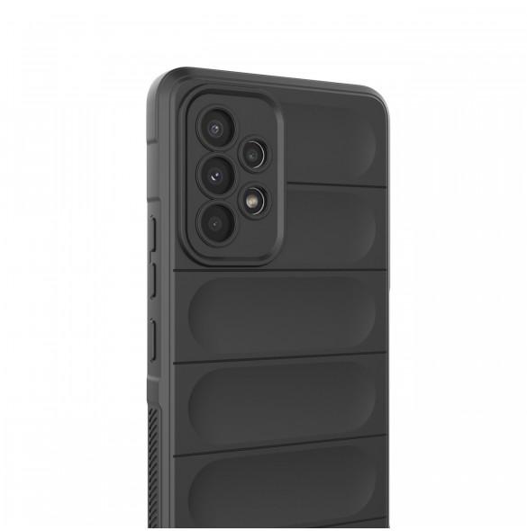 Magic Shield Fodral till Samsung Galaxy A53 5G flexibelt pansarskal rött