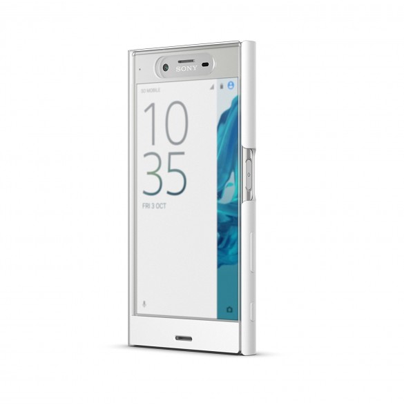 Sony Style Cover Stand SCTF10 Vikbart fodral för Sony XPERIA XZ - Vit