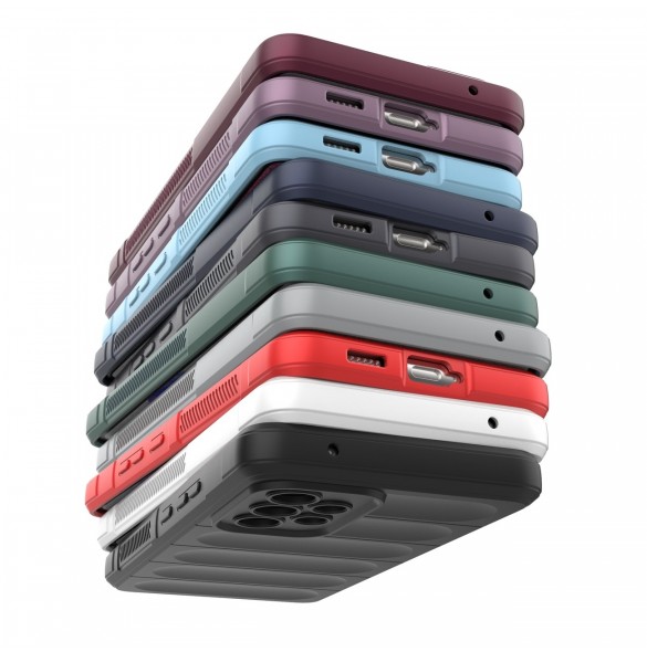 Magic Shield Fodral för Samsung Galaxy A53 5G flexibelt pansarskal ljusblått