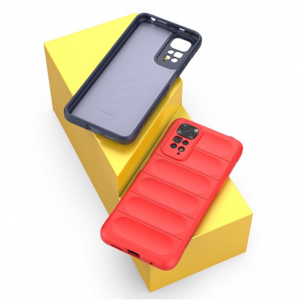 Magic Shield Case fodral för Xiaomi Redmi Note 11 flexibelt pansarskydd svart