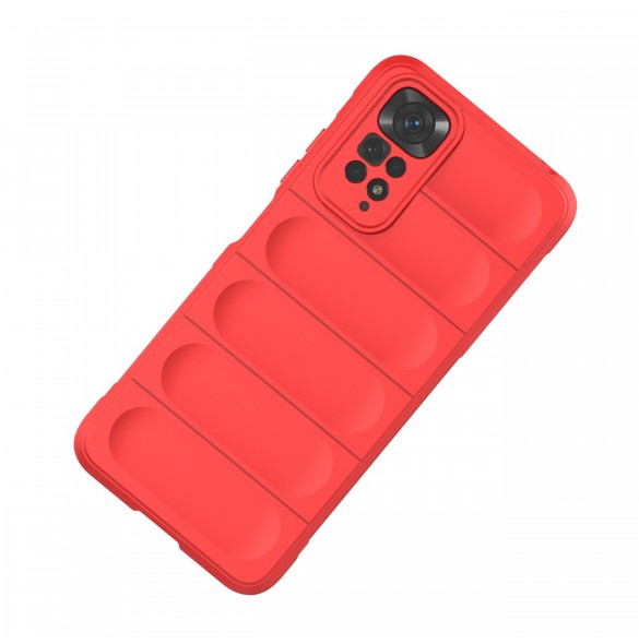 Magic Shield Case fodral för Xiaomi Redmi Note 11 flexibelt pansarskydd svart