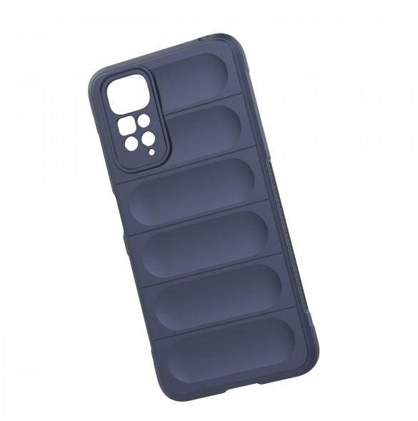 Magic Shield Case fodral för Xiaomi Redmi Note 11 flexibelt pansarskydd svart