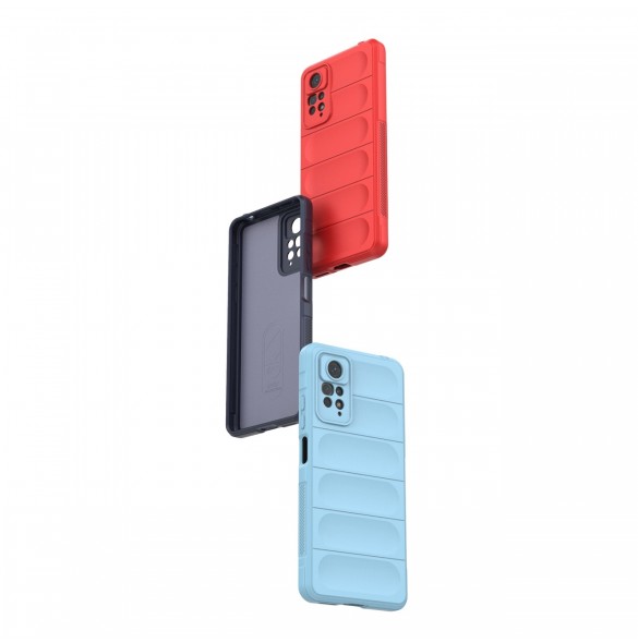 Magic Shield Fodral till Xiaomi Redmi Note 11 Pro flexibelt pansarskal svart