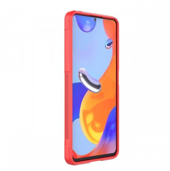 Magic Shield Fodral till Xiaomi Redmi Note 11 Pro flexibelt pansarskal svart