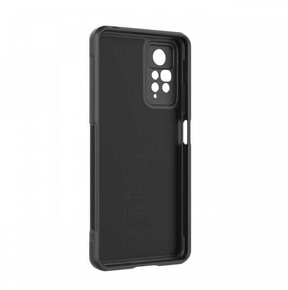 Magic Shield Case-fodral till Xiaomi Redmi Note 11 Pro flexibelt pansarskydd mörkblått