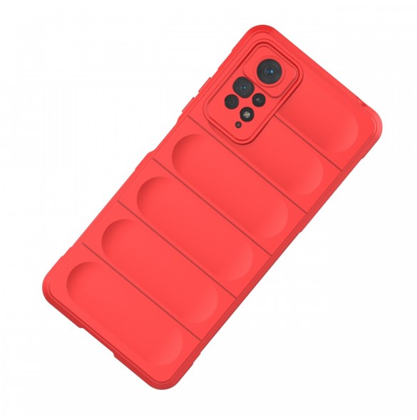Magic Shield Case-fodral till Xiaomi Redmi Note 11 Pro flexibelt pansarskydd mörkblått