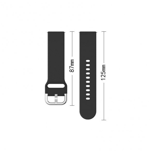 Silikonrem TYS smart klockarmband universal 22mm turkos