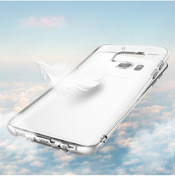 Genomskinligt och väldigt snyggt skydd till Samsung Galaxy S7 Edge G935.