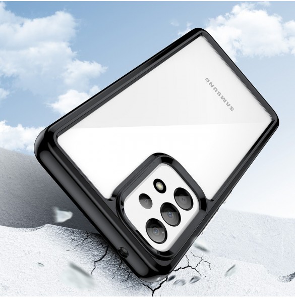 Outer Space Fodral för Samsung Galaxy A53 5G skal med flexibel transparent ram