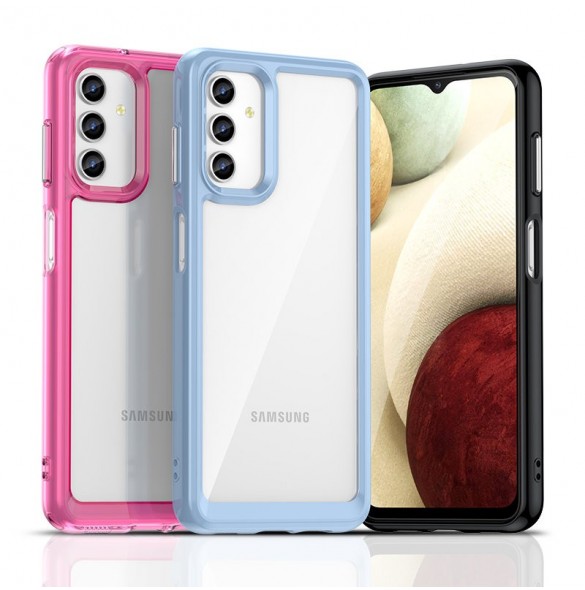 Outer Space Fodral för Samsung Galaxy A13 5G skal med flexibel transparent ram
