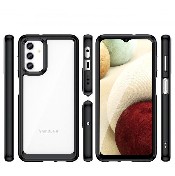 Outer Space Fodral för Samsung Galaxy A13 5G skal med flexibel transparent ram