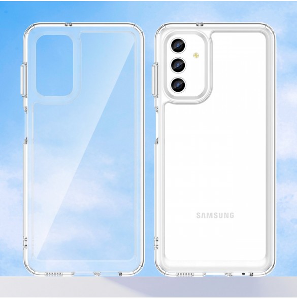 Outer Space Fodral för Samsung Galaxy A13 5G skal med flexibel transparent ram