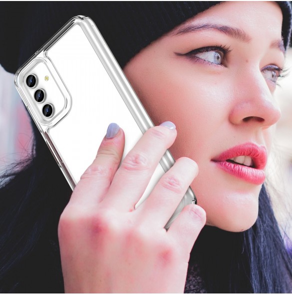Outer Space Fodral för Samsung Galaxy A13 5G skal med flexibel transparent ram