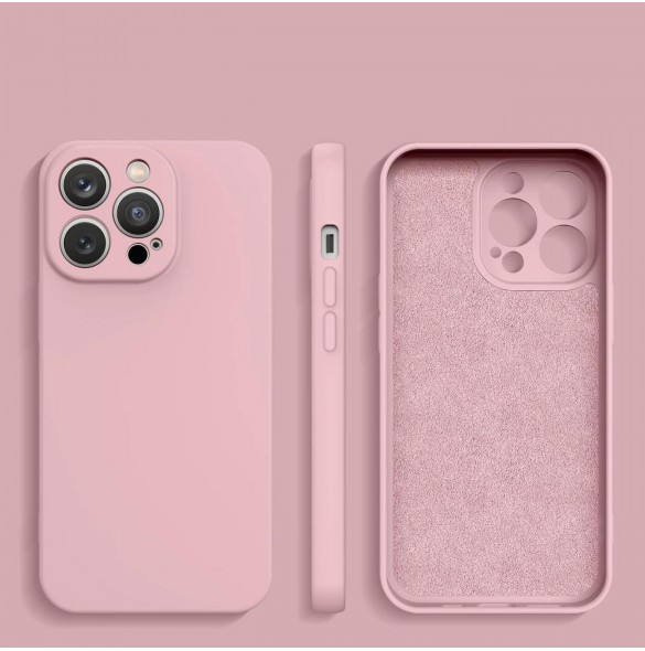 Silikonfodral iPhone 14 Plus silikonfodral rosa