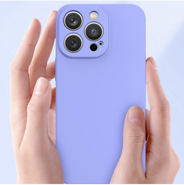 Silikonfodral till iPhone 13 Pro silikonskal mintgrönt