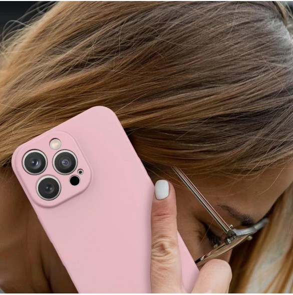 Silikonfodral till iPhone 13 Pro silikonskal mintgrönt