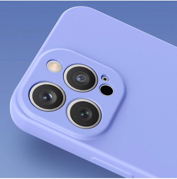 Silikonfodral till Xiaomi Redmi Note 11 Pro 5G / 11 Pro / 11E Pro silikonskydd ljuslila