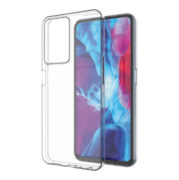 Ultra Clear 0,5 mm fodral för Oppo A57 5G / A57 / A77 5G / A77 / K10 5G, Realme V23 5G / Narzo 50 5G / Q5i 5G Tunn Cover Tran