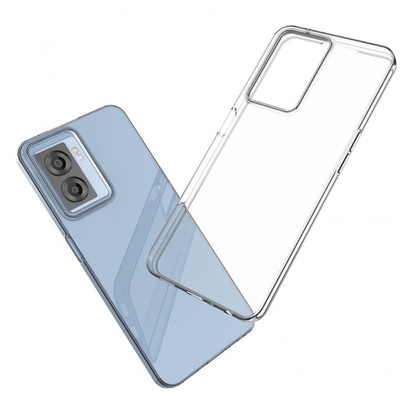 Ultra Clear 0,5 mm fodral för Oppo A57 5G / A57 / A77 5G / A77 / K10 5G, Realme V23 5G / Narzo 50 5G / Q5i 5G Tunn Cover Tran