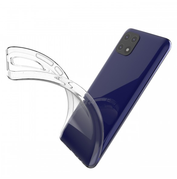 Gelfodral för Ultra Clear 0,5 mm Samsung Galaxy A03 transparent