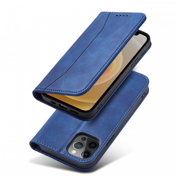 Magnet Fancy Fodral för Samsung Galaxy A23 5G Skal med Flip Wallet Stand blå