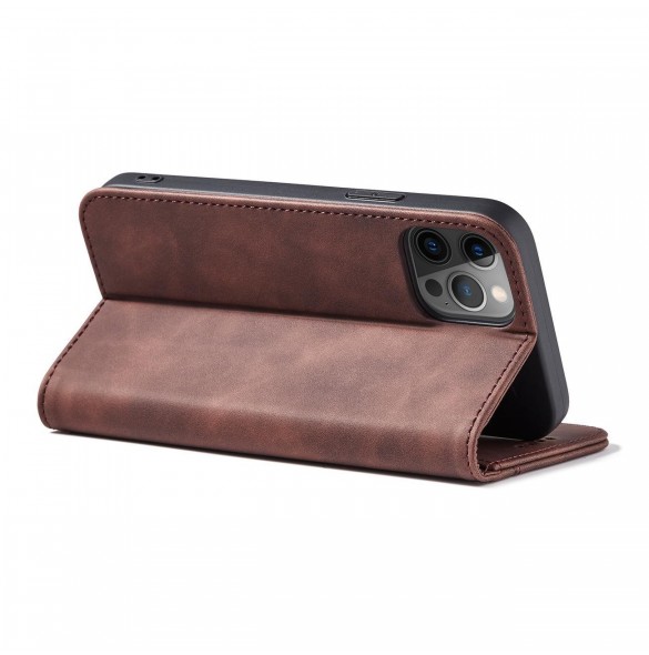 Magnet Fancy Fodral för Samsung Galaxy A23 5G skal med flip plånboksställ rött