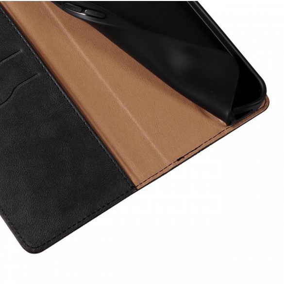 Magnet Strap Fodral för Samsung Galaxy A23 5G Flip Wallet Mini Lanyard Stand Svart