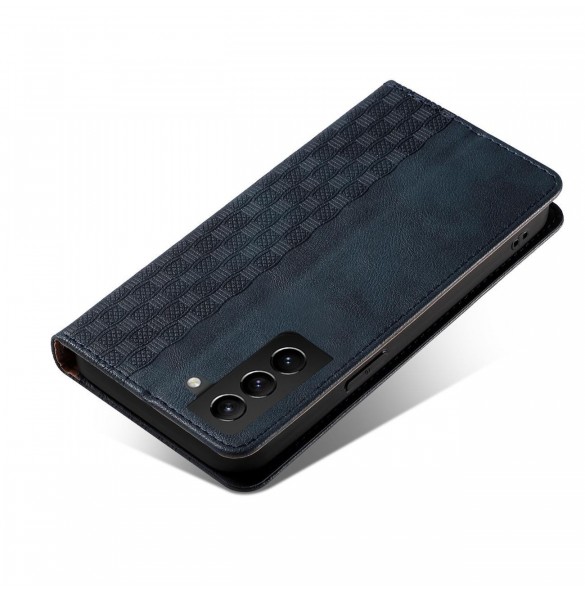 Magnet Strap Case Fodral För Samsung Galaxy A23 5G Flip Wallet Mini Lanyard Stand Blå