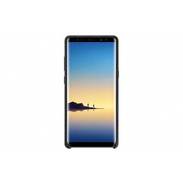 Samsung EF-XN950ABE Alcantara Back Cover Skal Till N950 Galaxy Note 8 - Svart