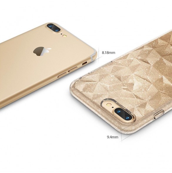 Genomskinligt och väldigt snyggt skydd till iPhone 8 Plus / 7 Plus.
