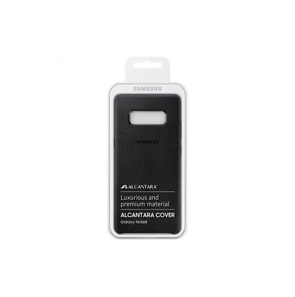 Samsung EF-XN950ABE Alcantara Back Cover Skal Till N950 Galaxy Note 8 - Svart