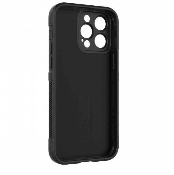 Magic Shield Case-fodral till iPhone 14 Pro Max elastiskt pansarfodral i vinröd
