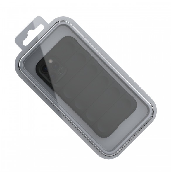Magic Shield Case-fodral till iPhone 14 Pro elastiskt pansarskal i vinrött